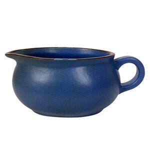 Dansk Mesa Sky Blue Gravy Sauce Boat Stoneware Southwestern Made in Japan